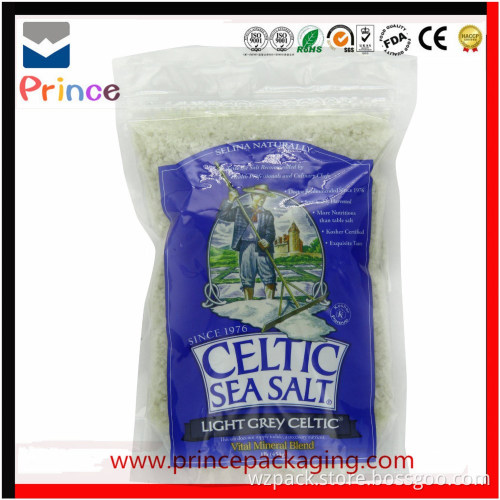 Hot Sales tea packaging custom mini ziplock bag stand up plastic bag aluminum foil